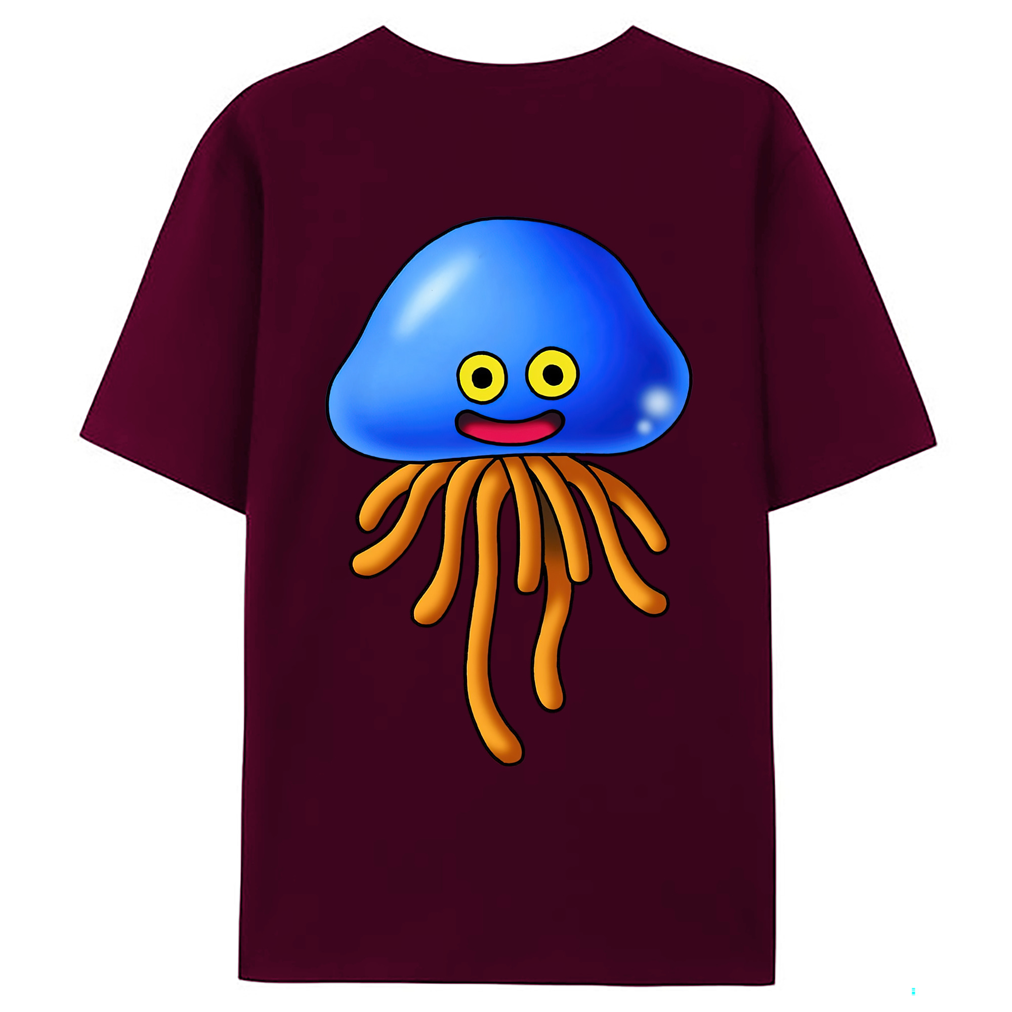 （画像用） ドラゴンクエスト Doragon Kuesuto Dragon Quest レディース半袖Tシャツ(バックプリント)